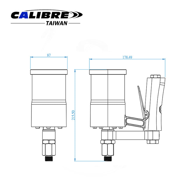 Stucked Diesel Injector Extractor Tool (Pneumatic) PAT./CE