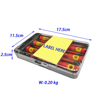 6pc Insulated Precision Screwdriver Set