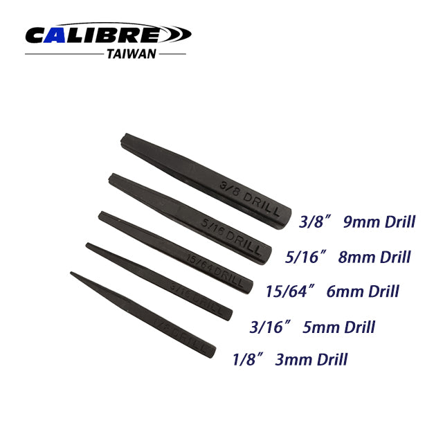 5pc Screw Extractor Set