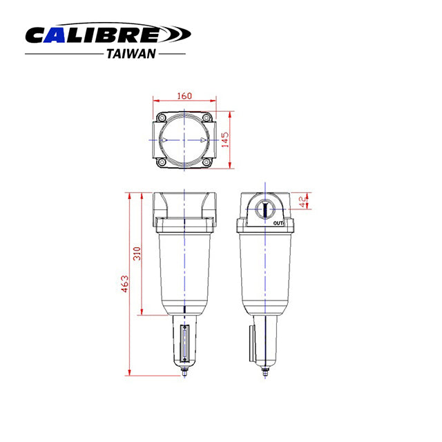 Heavy Duty Air Filter/Dryer