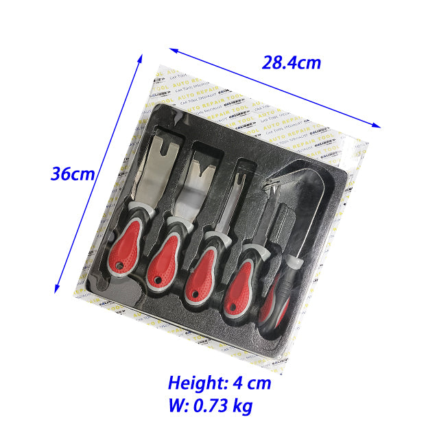 5pc Door Panel and Trim Clip Set