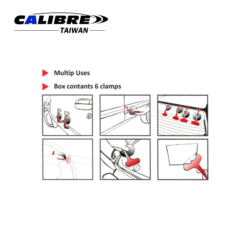 Universal Vacuum Clamp Set