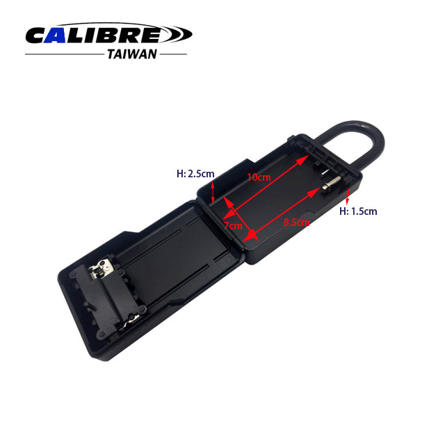 4 Digit With Slide Cover Key Lock Box