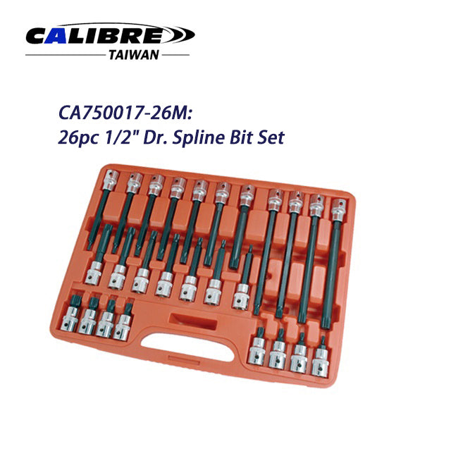 1/2” Dr Bit Socket Set