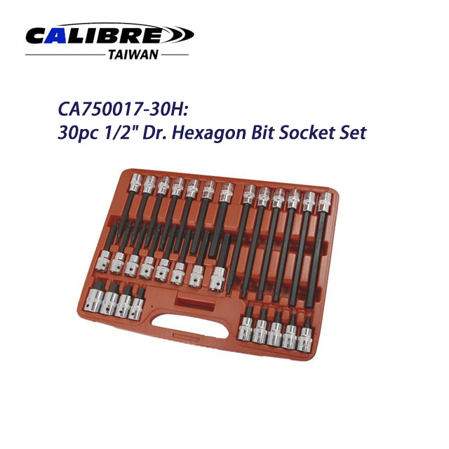 1/2” Dr Bit Socket Set