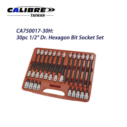 1/2” Dr Bit Socket Set