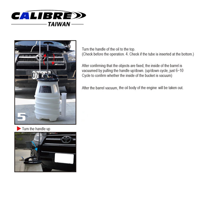 15L Manual Fluid Extractor