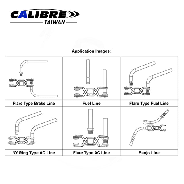 2pc Steel Line Stopper