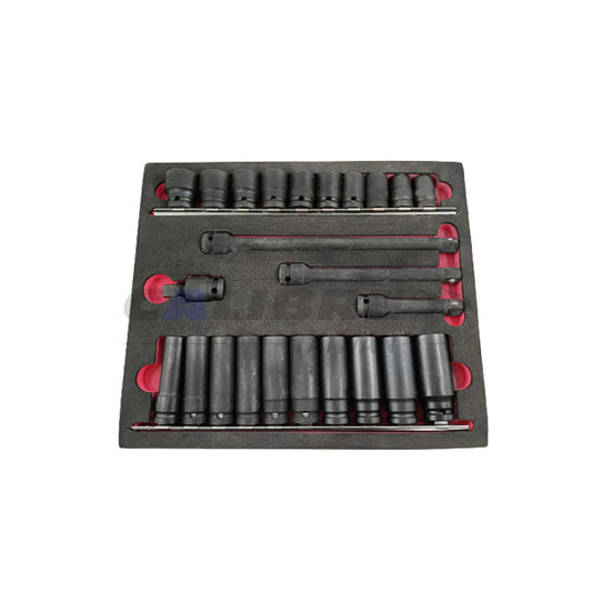 1/2” Dr 24pc Impact Socket Set