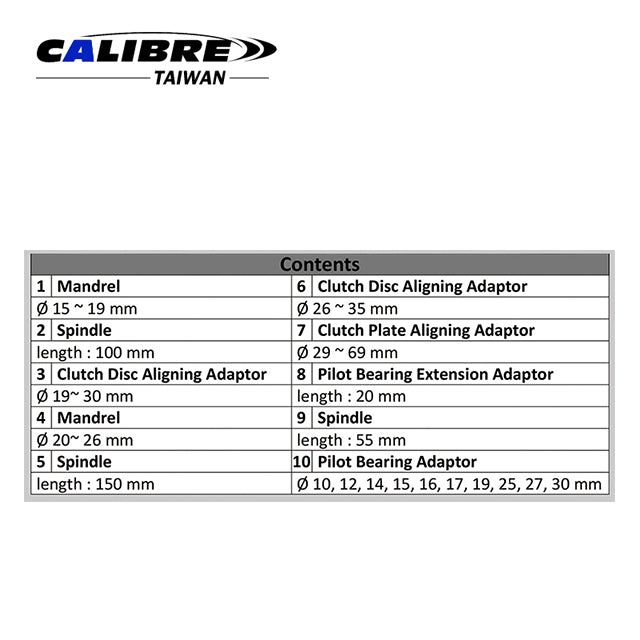 Master Clutch Alignment Rectifier Set