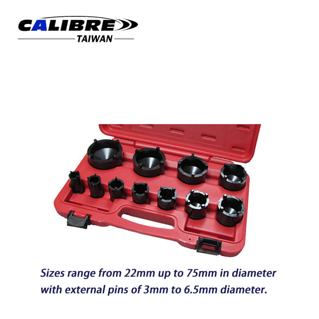 Sockets For Ball Bearing Nuts- Outer Teeth