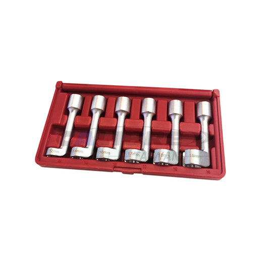 6pc 1/2” Dr. Diesel Injector Line Socket Set