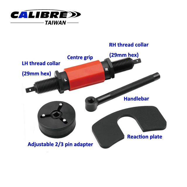 Adjustable Brake Caliper Rewind Tool Kit