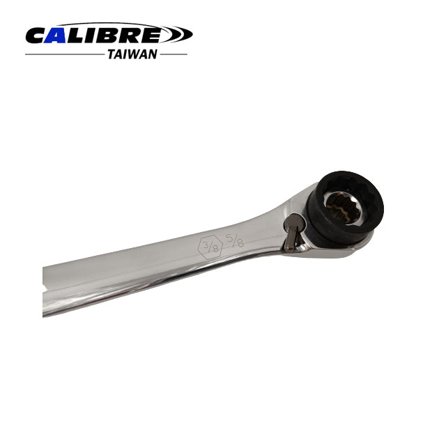 90T 8 in 1 Reversible Wrench 242mm(L) - SAE