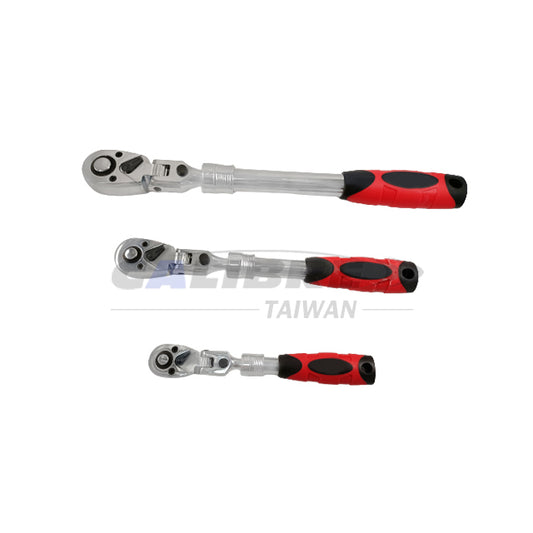 Locking Flex. Extendable Ratchet Handle Set