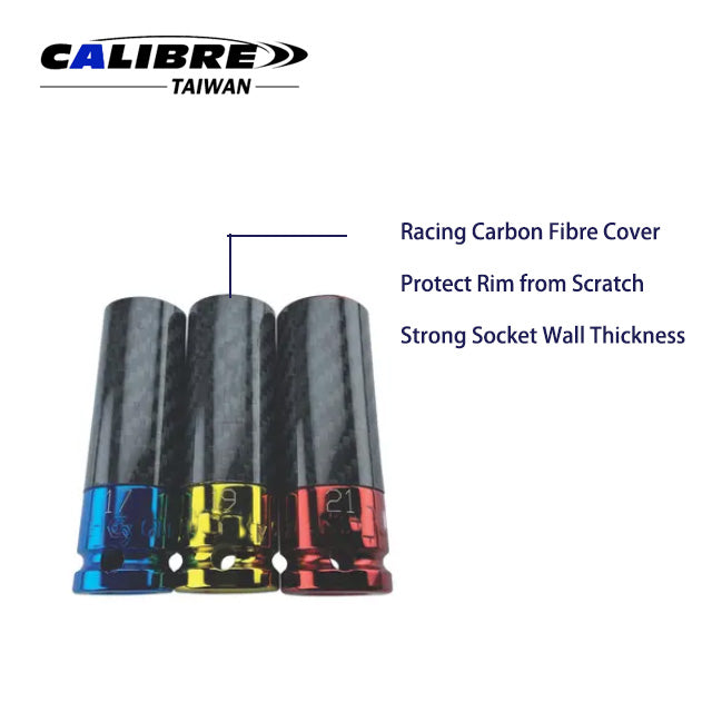 Carbon Color Socket Set