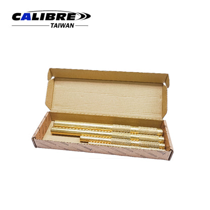 CAA990007  -  TAIWAN CALIBRE 5pc Brass Drift Punch Set