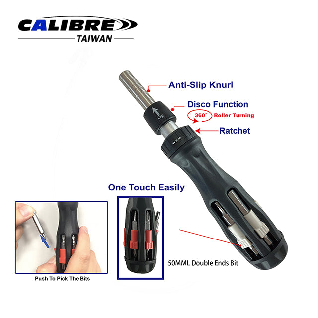 Telescopic Ratchet Screwdriver