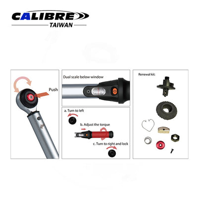 Reversible Robust Torque Wrench