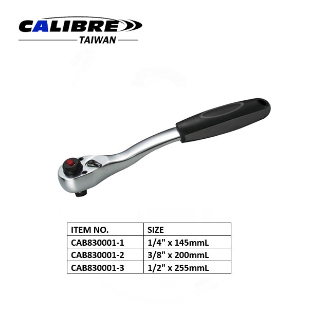 72T Curved LED Ratchet Handle