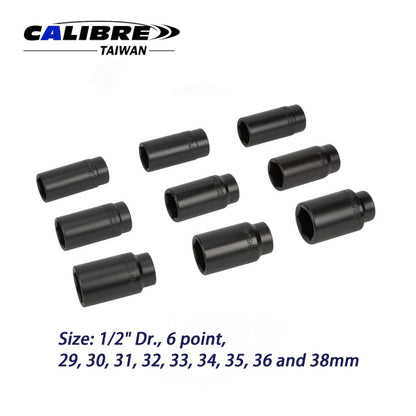 9pc Axle Nut Socket Set