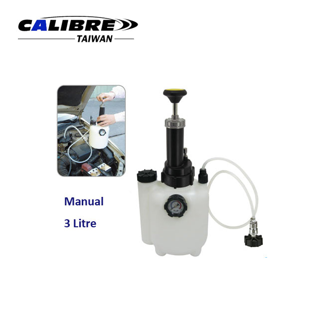 3 Litre Manual Brake Fluid Bleeder