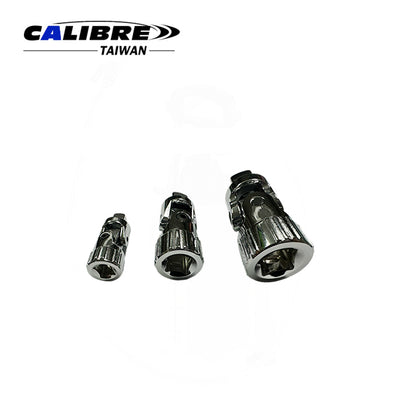 3pc Spring Flexible Universal Joint Adapter Set