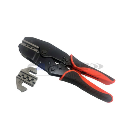 Heavy-Duty Ratchet Crimping Tool Set