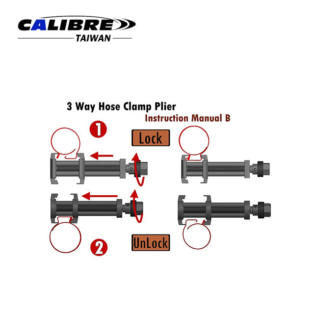 3 Way Hose Clamp Remover