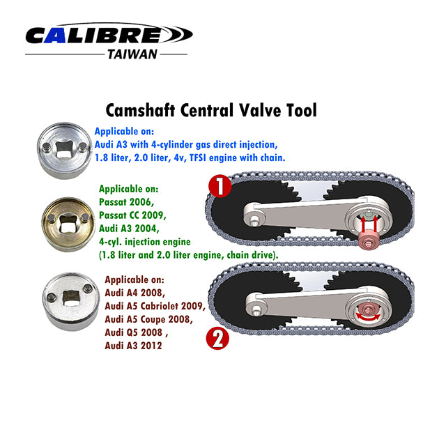 VW, Audi Camshaft Adjusting Socket