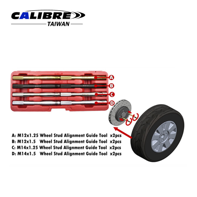 8pc Wheel Stud Alignment Guide Tool