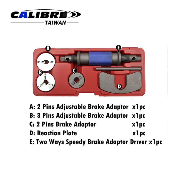 Brake Caliper Rewind Tool Kit - Adjustable