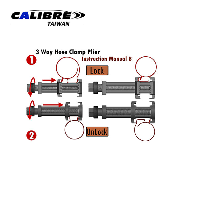 3 Way Hose Clamp Plier