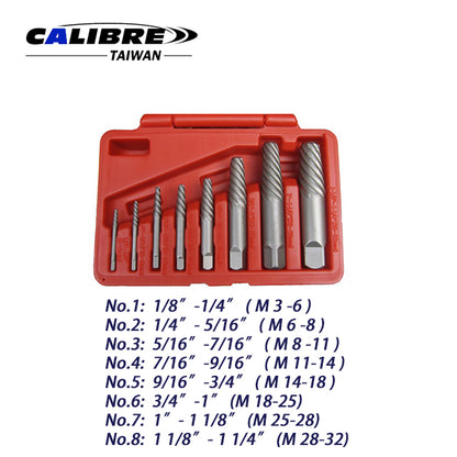 8pc Screw Extractor Set