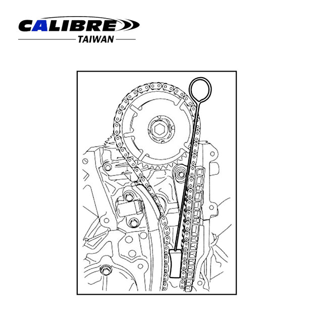 Engine Timing Chain Locking Wedge