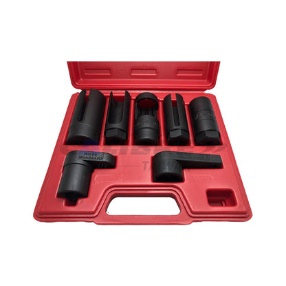 7pc 1/2” Dr Oxygen Sensor Socket Set