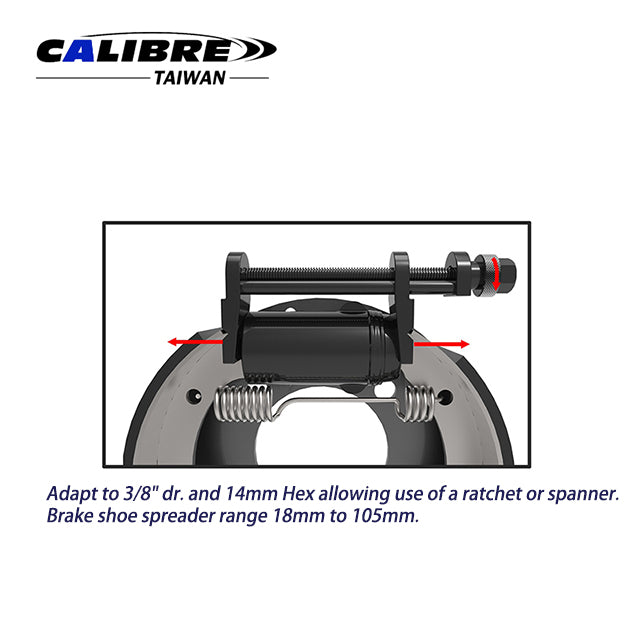 Drum Brake Shoe Spreading Tool