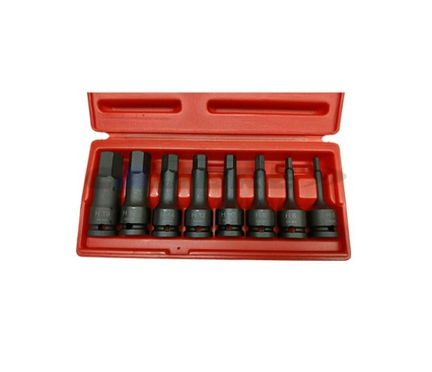 8pc Hex Bit Impact Socket Set