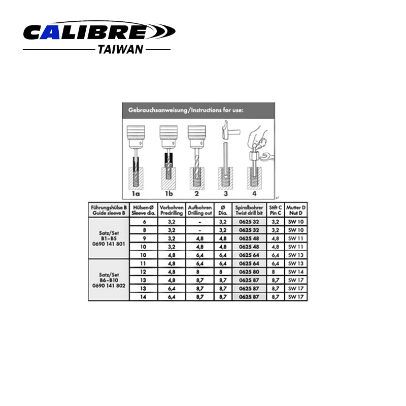 25pc Thread Extractor Set