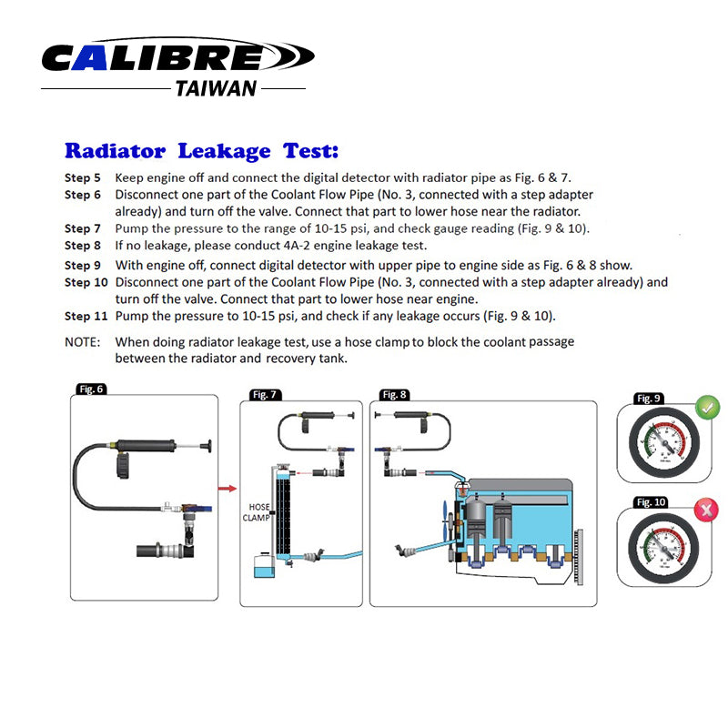 Multi-Purpose Cooling System Test Kit