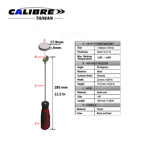 Magnetic Oil Drain Plier