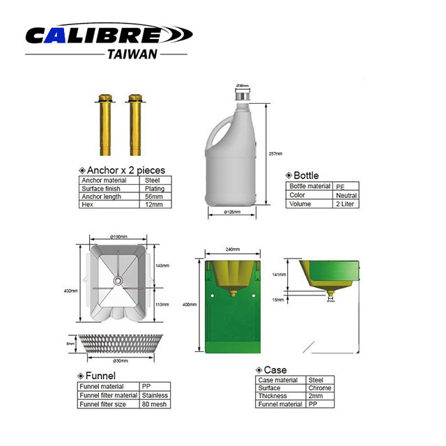 Residual fuel oil collector