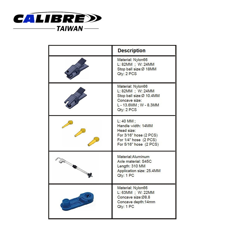 12pc Fuel Line Clamp & Stopper Set