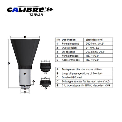 Oil Funnel Set for Volkswagen