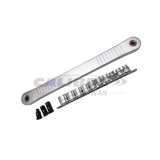 14pc Ratchet Extension Bar With Socket