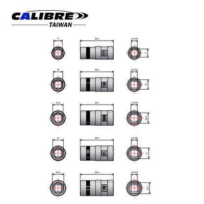 Twist Wheel Lug Nut Socket Set 