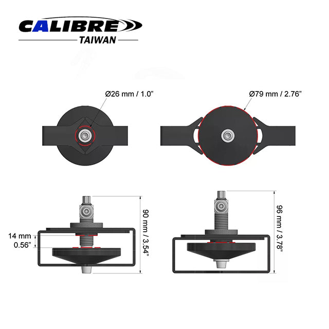 Universal Brake Fluid Refilling Adapter