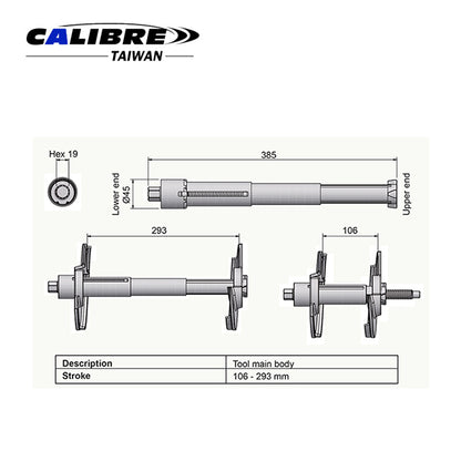 Internal Coil Spring Compressor