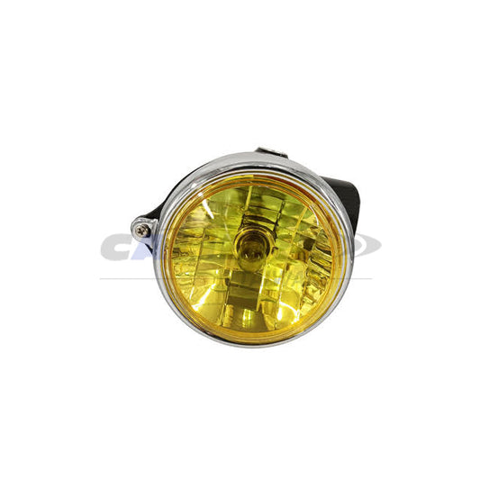 Yellow Diamond Headlight With Black Case