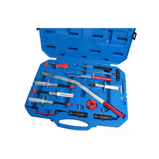 14pc Automobile Glass & Windshield Removal Tool Kit